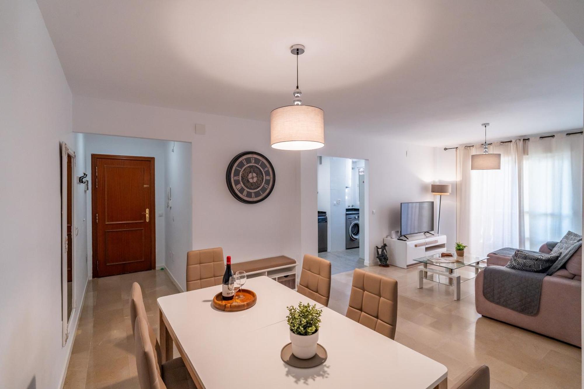 Casa Playa Guadalmar, Beautiful Apartment In Front Of The Sea, Wifi, Ac, Smart Tv, Private Parking Malaga Zewnętrze zdjęcie